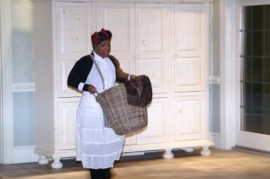 Actress Jayné LaMondue Price performs as Teany Watson